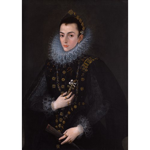 Portrait of a Lady of the Court of Philip III